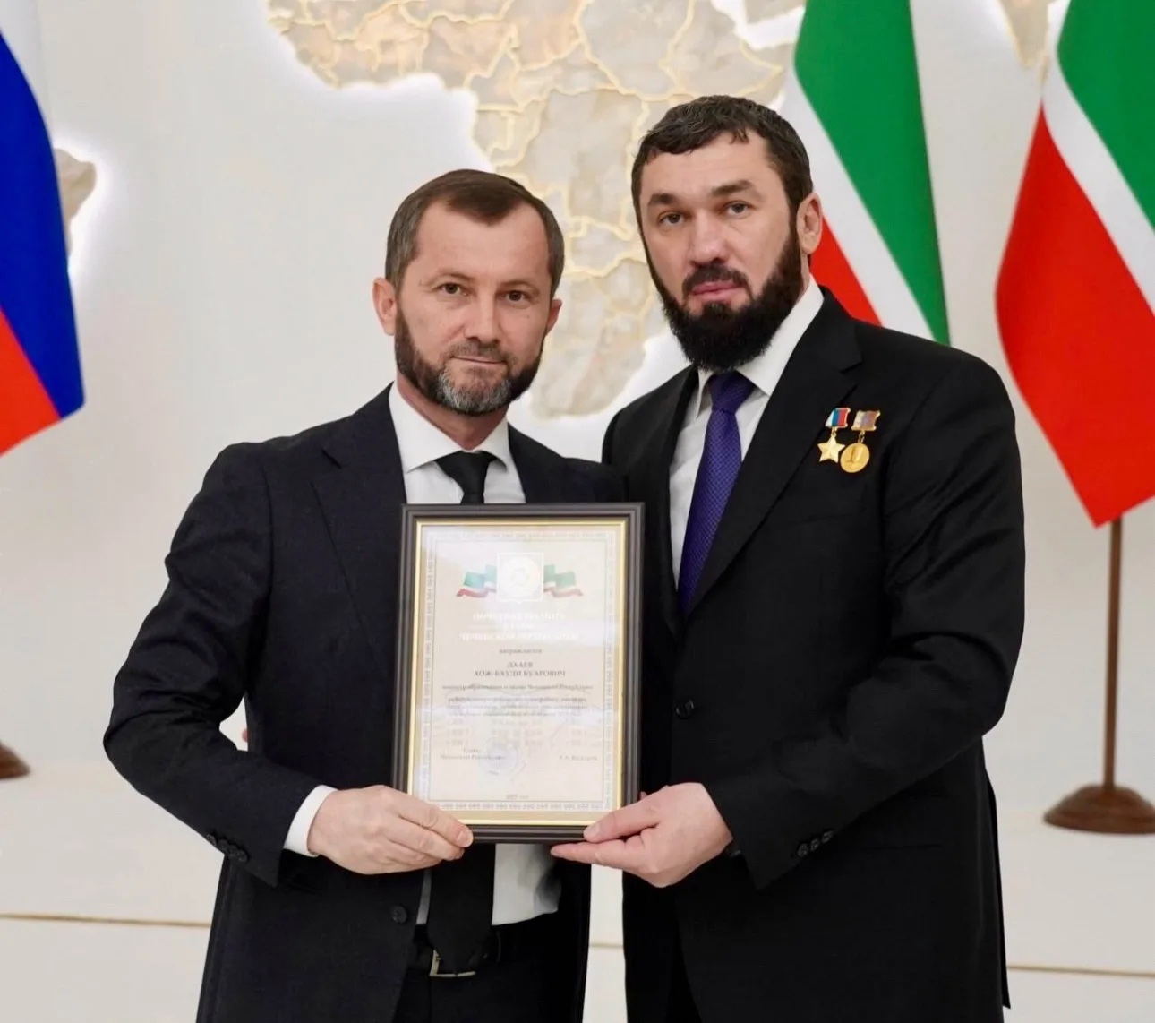 Уважаемый Хож-Бауди Буарович!
Руководство и педагогический коллектив Центра образования имени Ахмат-