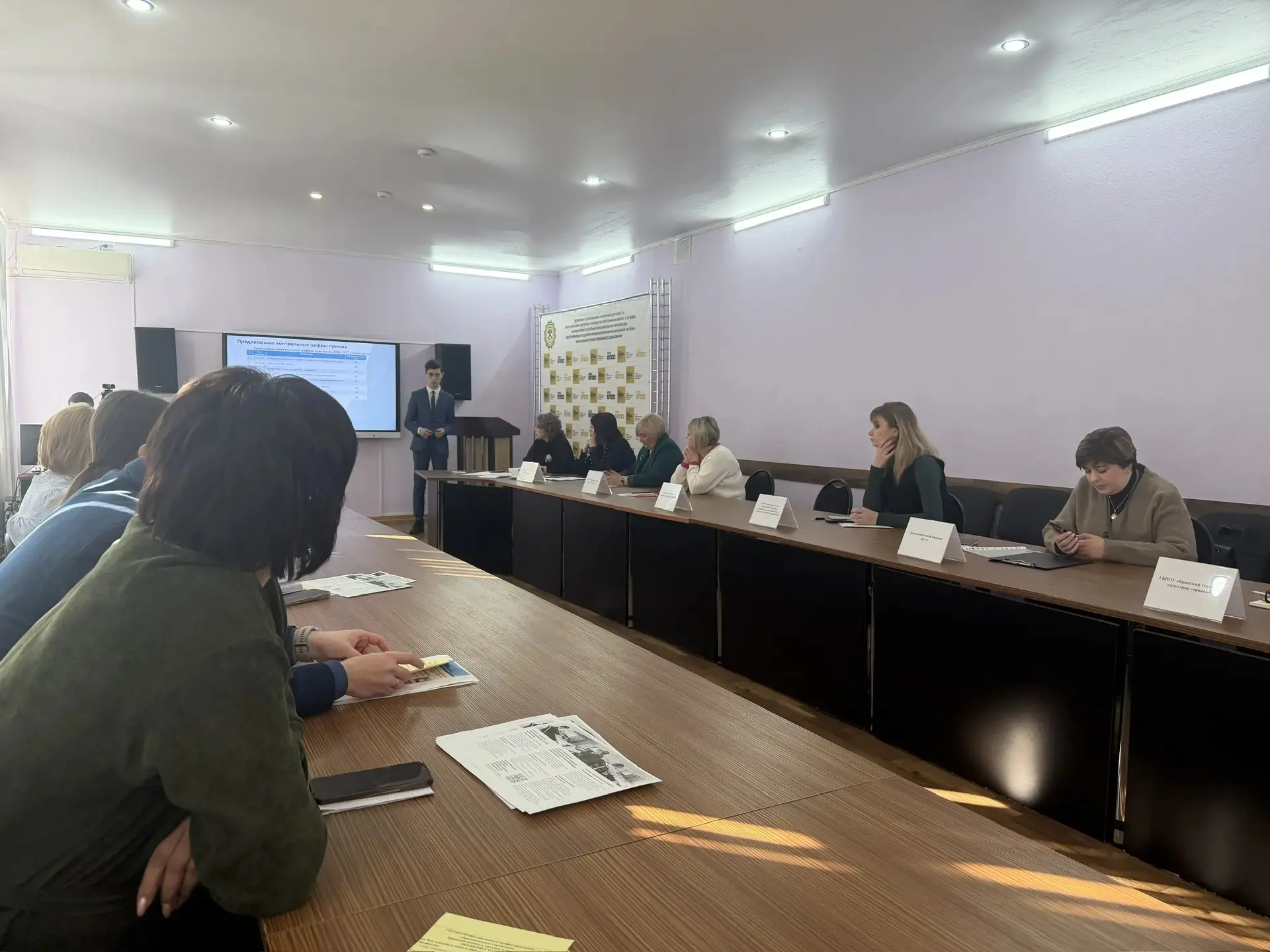 Профориентация = сотрудничество  17.02.26 в стенах ГАПОУ "Брянский строительно-технологический техни