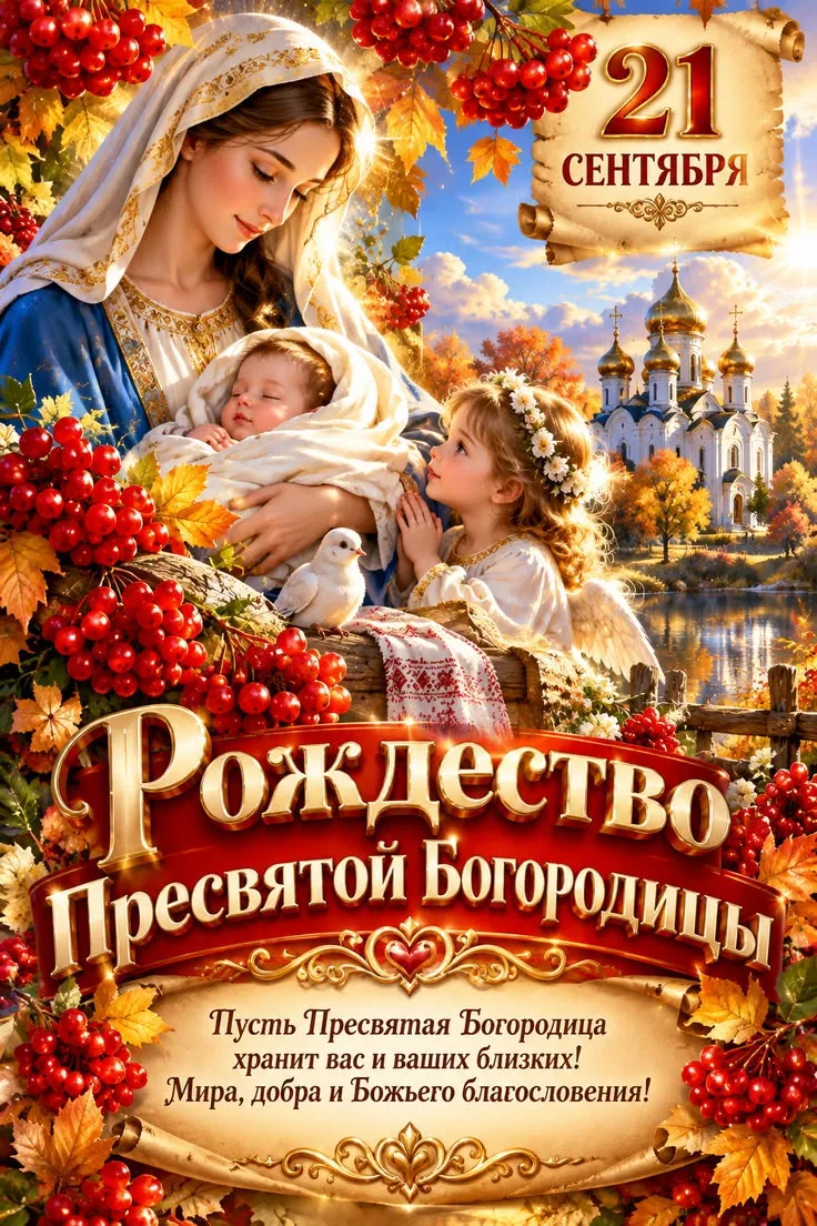 🥰 Оставляйте реакции, если понравилась открытка и делитесь с близкими ❤
