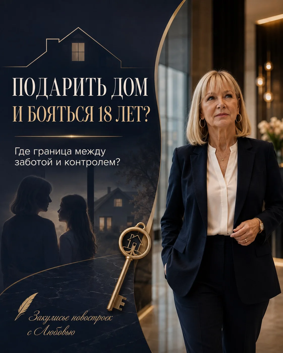 Часть 1. Подарить дом дочери — и бояться её совершеннолетия