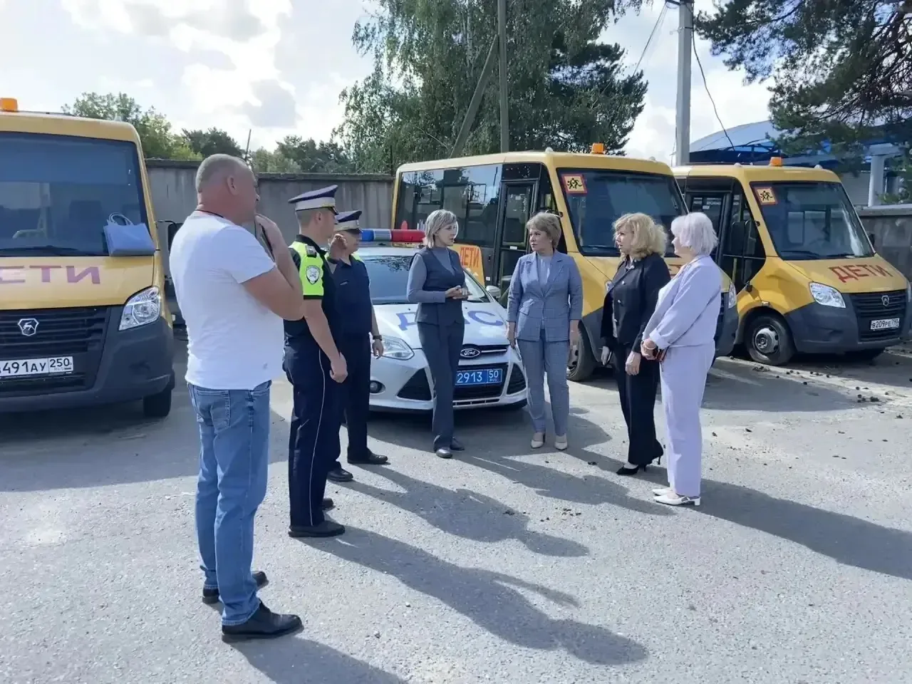 🚌 Приемка школьных автобусов к новому учебному году
