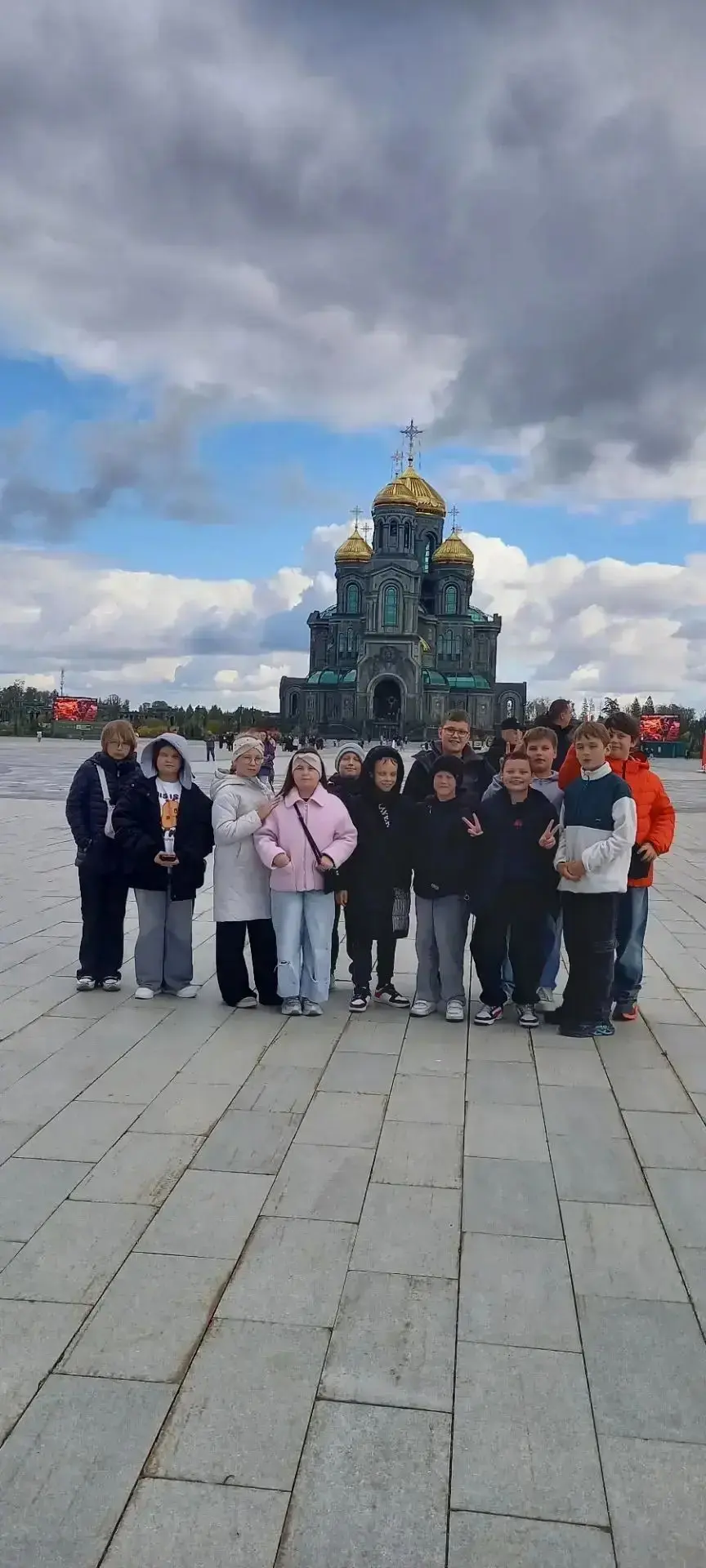 Путешествие в историю: пятиклассники в парке «Патриот»