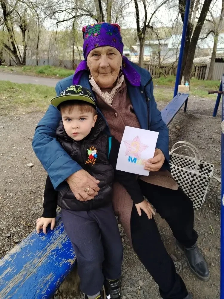 🌷 С Днём Победы! 🌷  В преддверии 9 Мая в нашей группе №4 прошла трогательная акция, посвящённая само