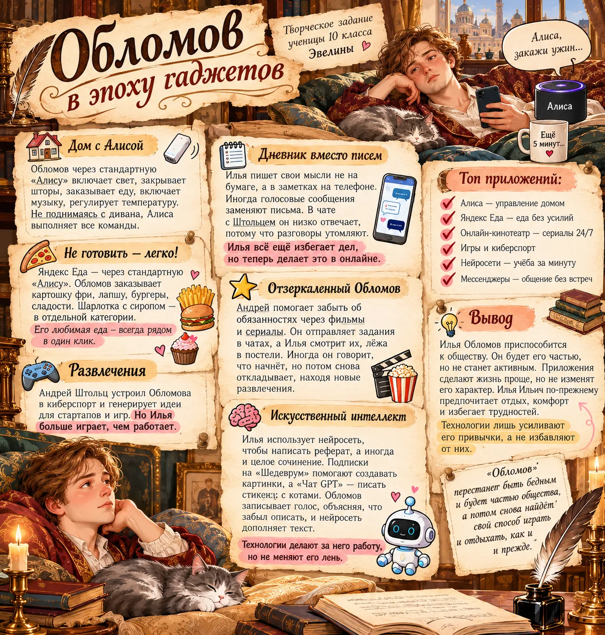 ❓А может ли Обломов жить в XXI веке? 📱