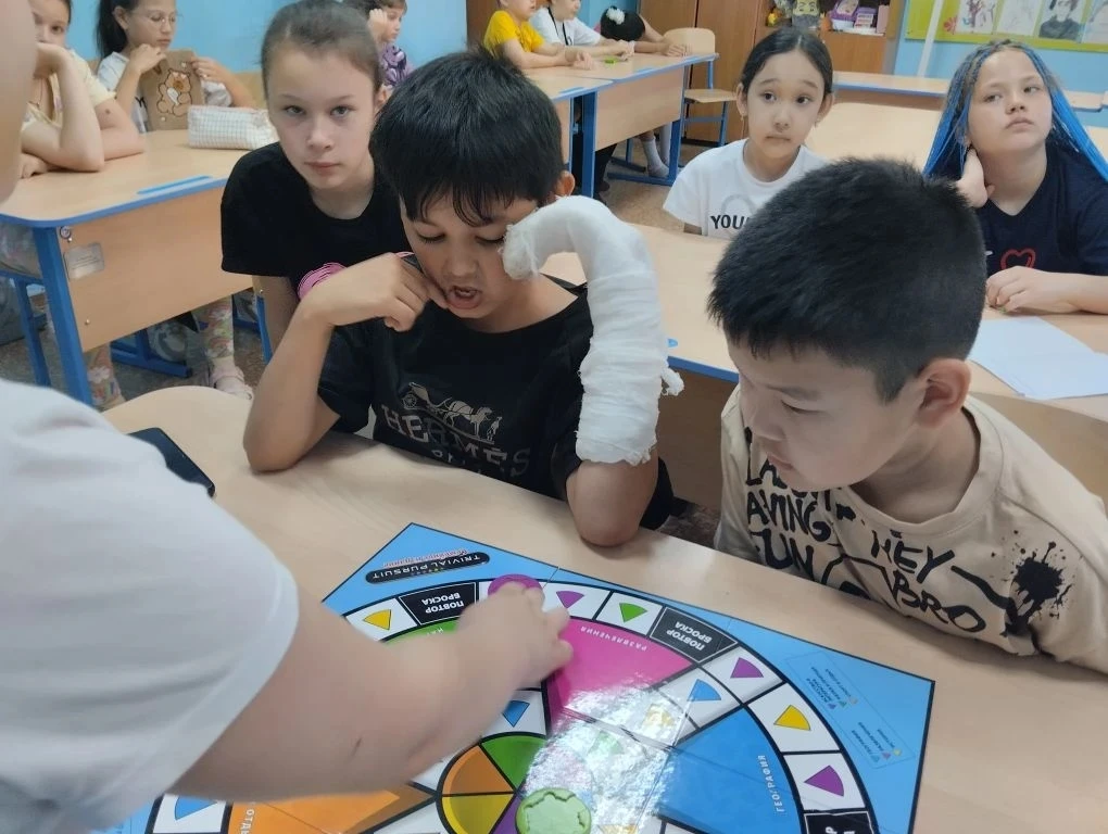 🎲 Игра «Счастливый случай»: Россия — это мы!
Сегодня в лагере было жарко! И нет, это не из-за погод