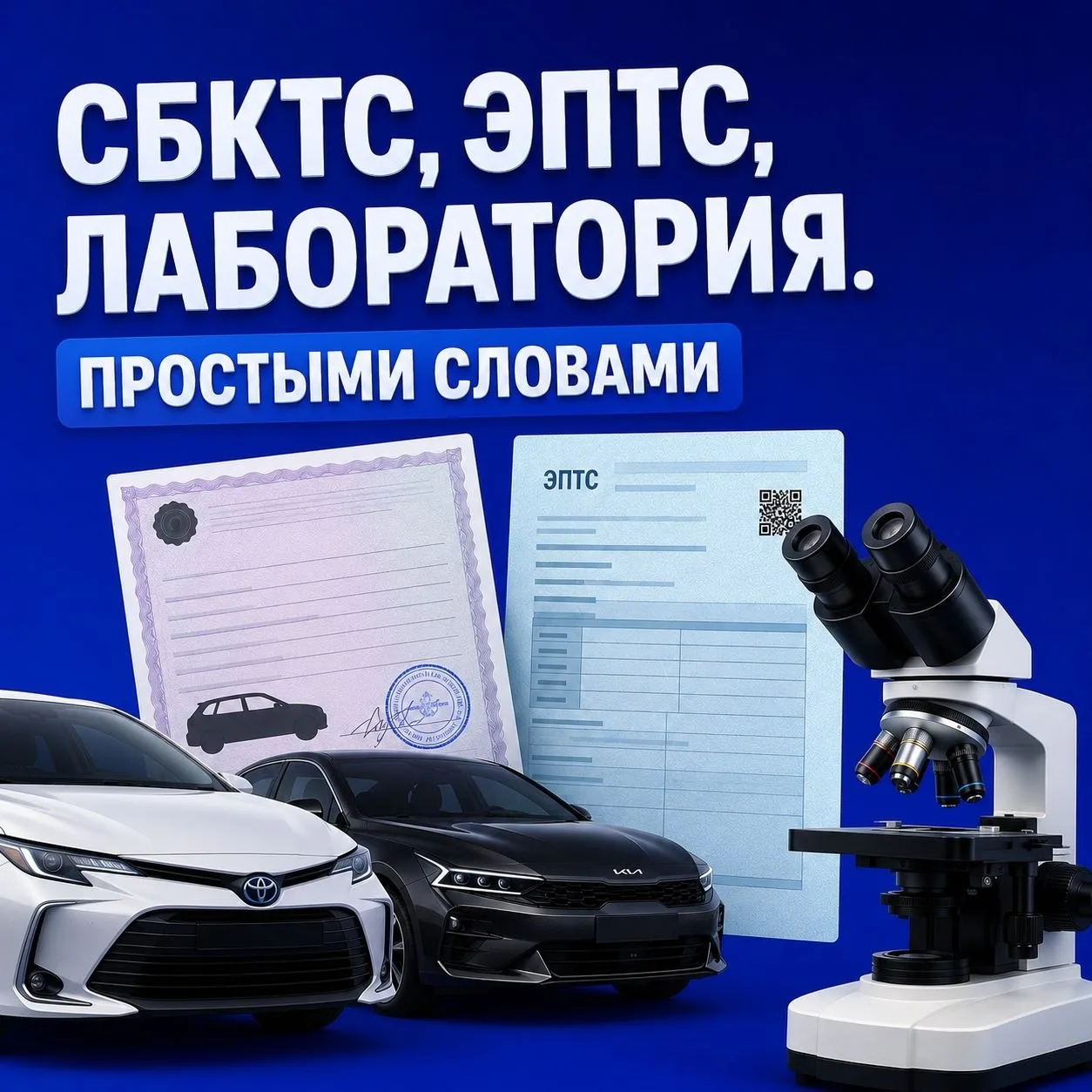 ЭПТС, СБКТС И ЛАБОРАТОРИЯ: АББРЕВИАТУРЫ, БЕЗ КОТОРЫХ МАШИНУ НЕ ПОСТАВИТЬ НА УЧЁТ