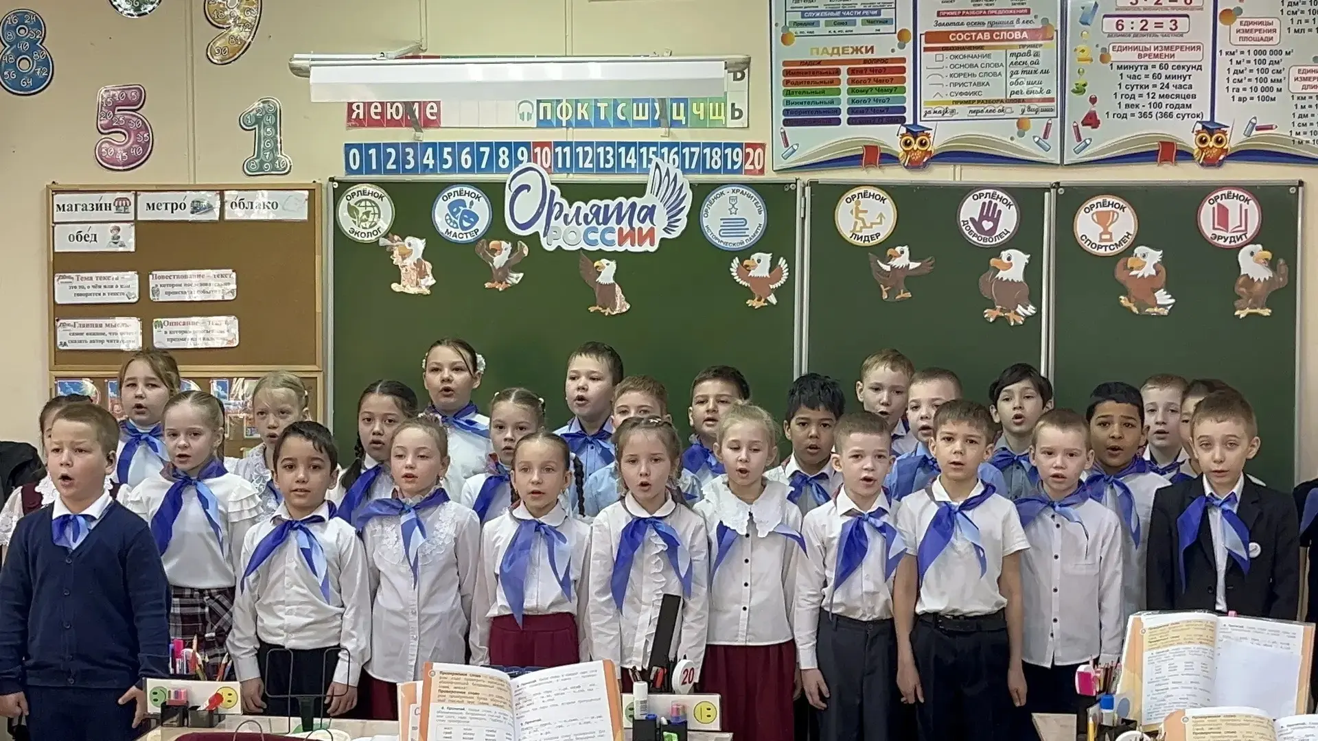 Пост о конкурсе "Орлята России"  Вчера в нашей школе прошёл яркий и увлекательный конкурс "Орлята Ро