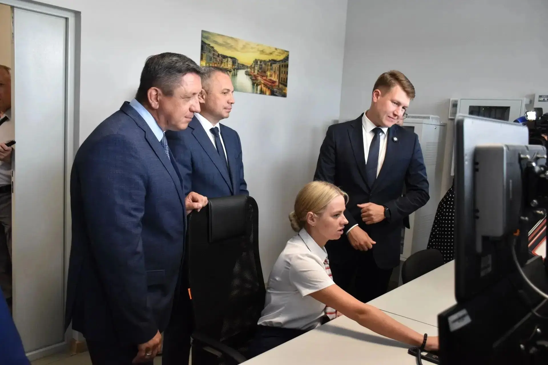 В Тальменском районе состоялось торжественное открытие железнодорожной станции Озерки после масштабн