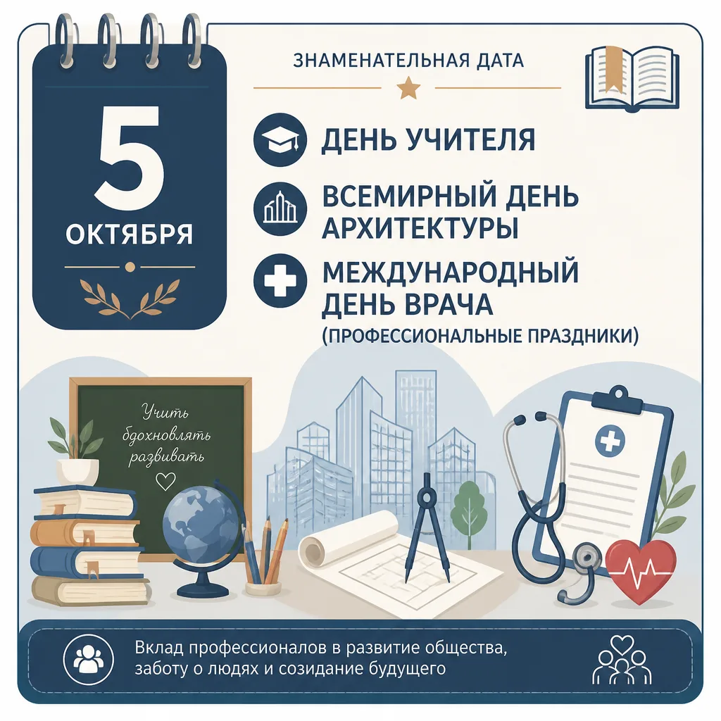 Сегодня 5 октября 2026 года