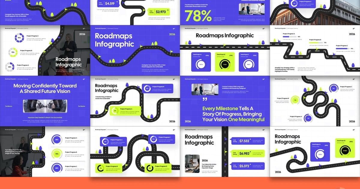 Инфографика дорожной карты