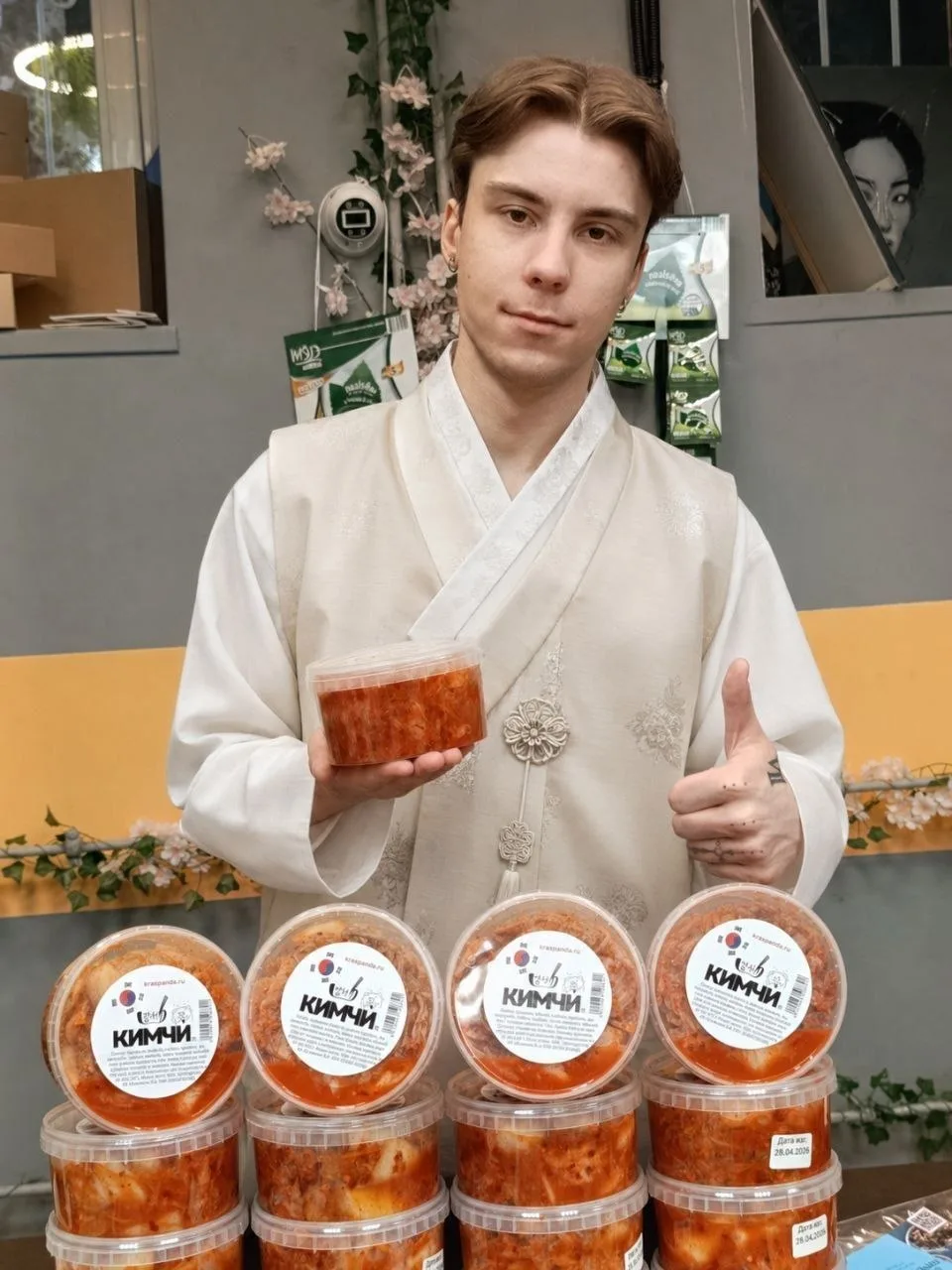 Новое поступление✨
🔥 Свежая поставка кимчи уже у нас!
Любимая корейская капуста кимчи снова в налич