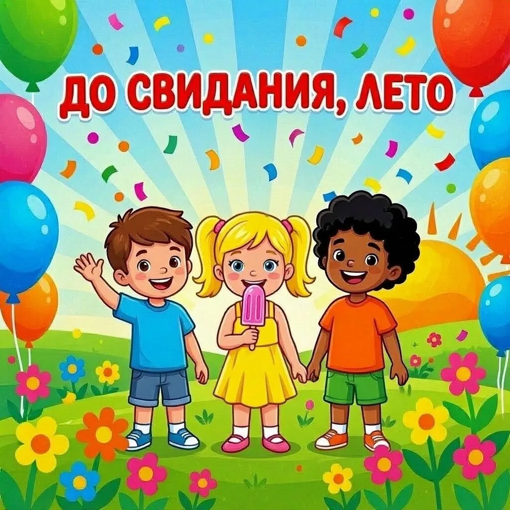 В нашем детском саду прошёл праздник «Прощание с летом»!