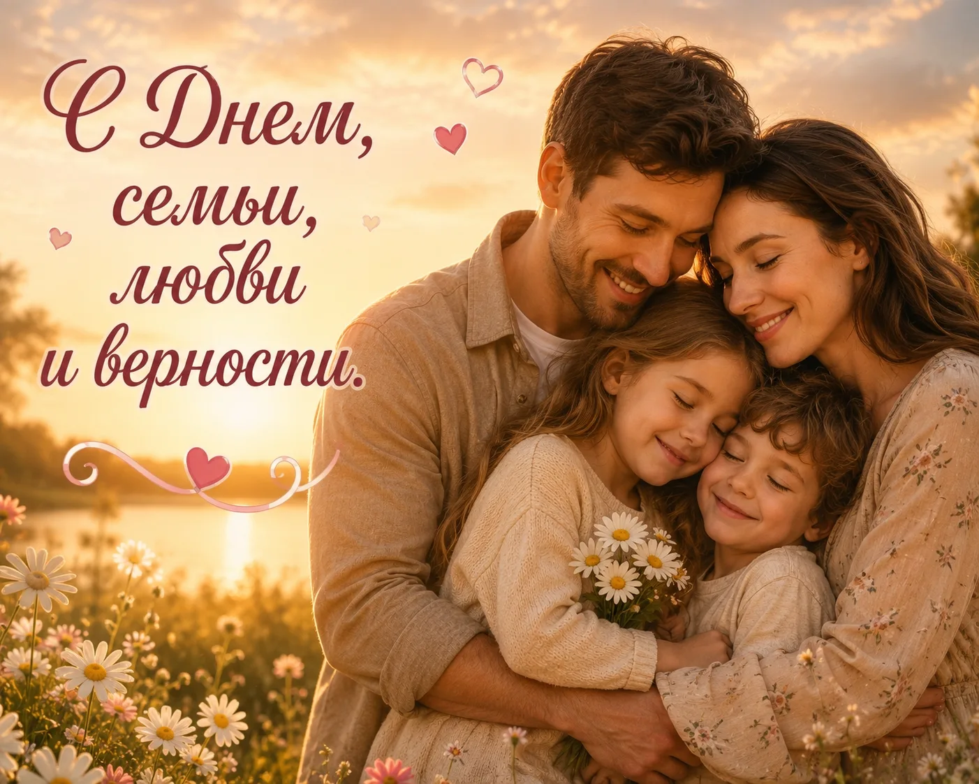 Дети средней группы поздравляют с Днем семьи, любви и верности!🌼🌼🌼
#МБДОУдспМичуринский