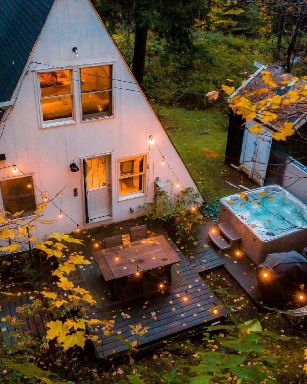 🍁🍂Осенний дом с бассейном для отдыха.