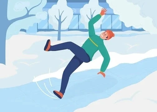 Осторожно: скользкие дороги и тротуары весной!