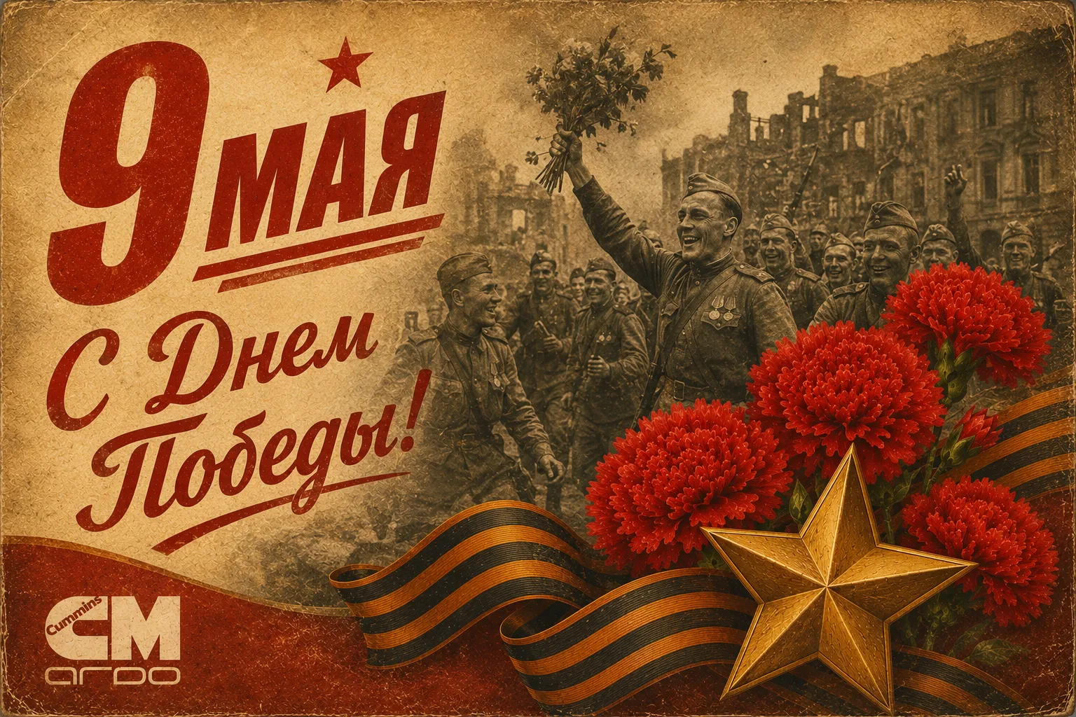 ⭐ Дорогие друзья! 

9 мая мы с благодарностью вспоминаем мужество и стойкость наших предков.

Их под