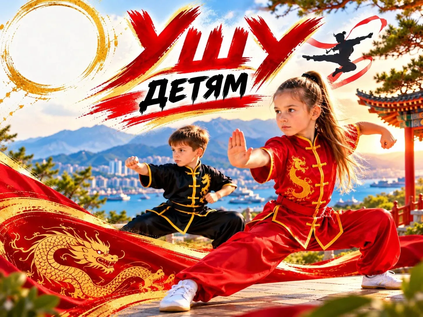 Время становиться супергероем: УШУ ДЛЯ ДЕТЕЙ — открыт набор! 🥋