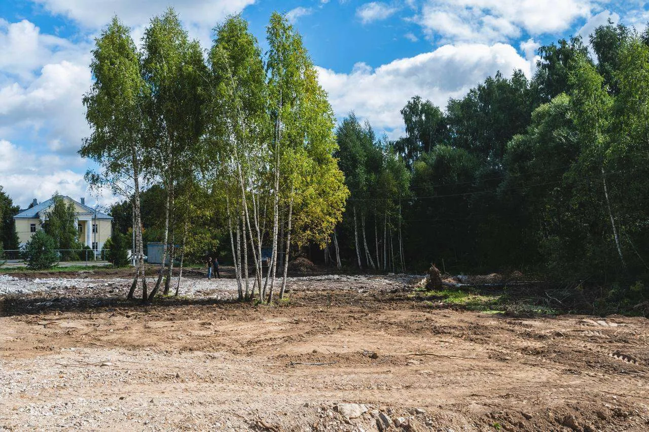 В Востряково стартовало благоустройство сквера у Дома культуры🏞