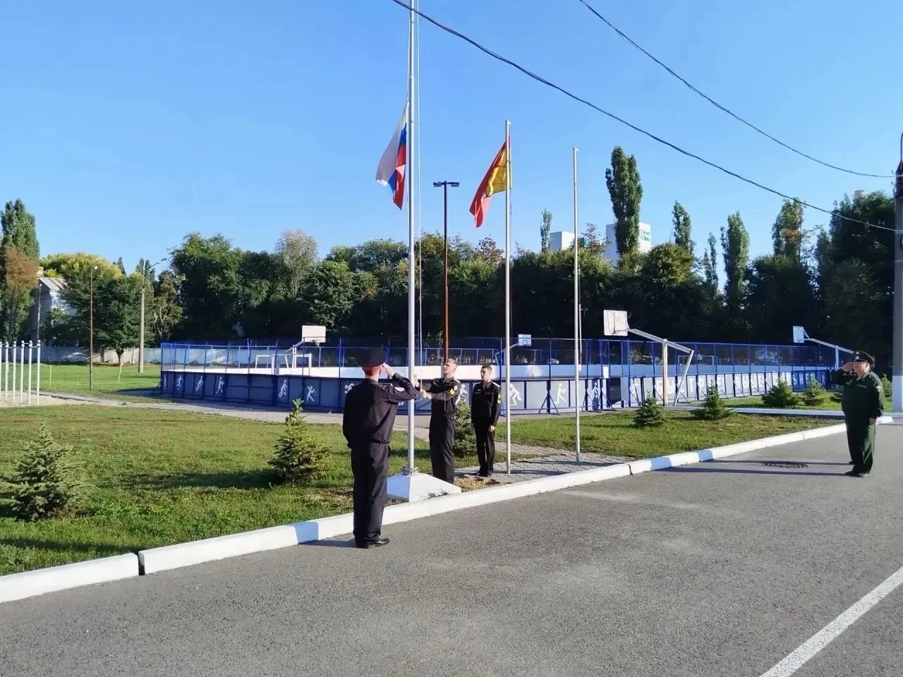 🇷🇺Новая учебная неделя в КОУ ВО "Михайловский кадетский корпус" традиционно началась ...
