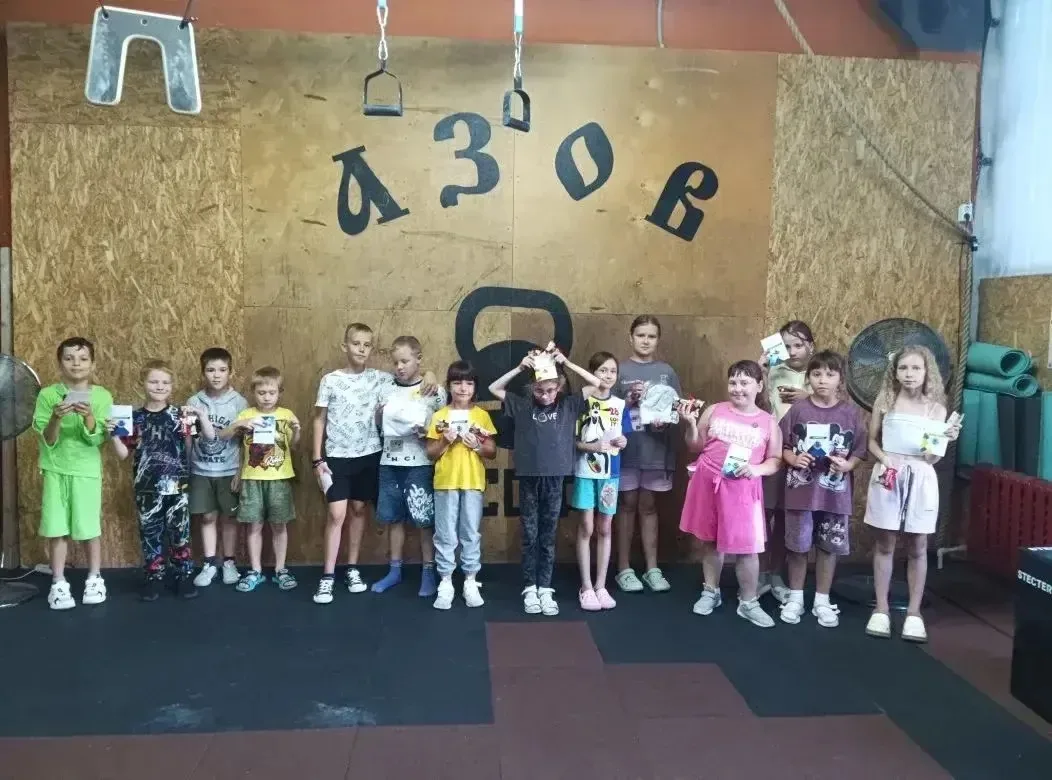 6 июля-ребята посетили клуб «CrossFit -Азов» и стали участниками соревнований по прохож...