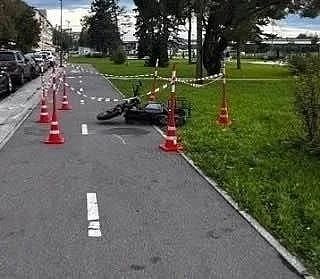 Два человека пострадали в аварии на велодорожке