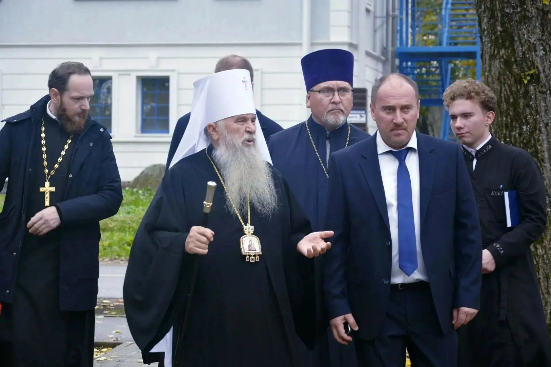 Митрополит Варсонофий впервые за 25 лет возглавил литургию в Приозерском соборе