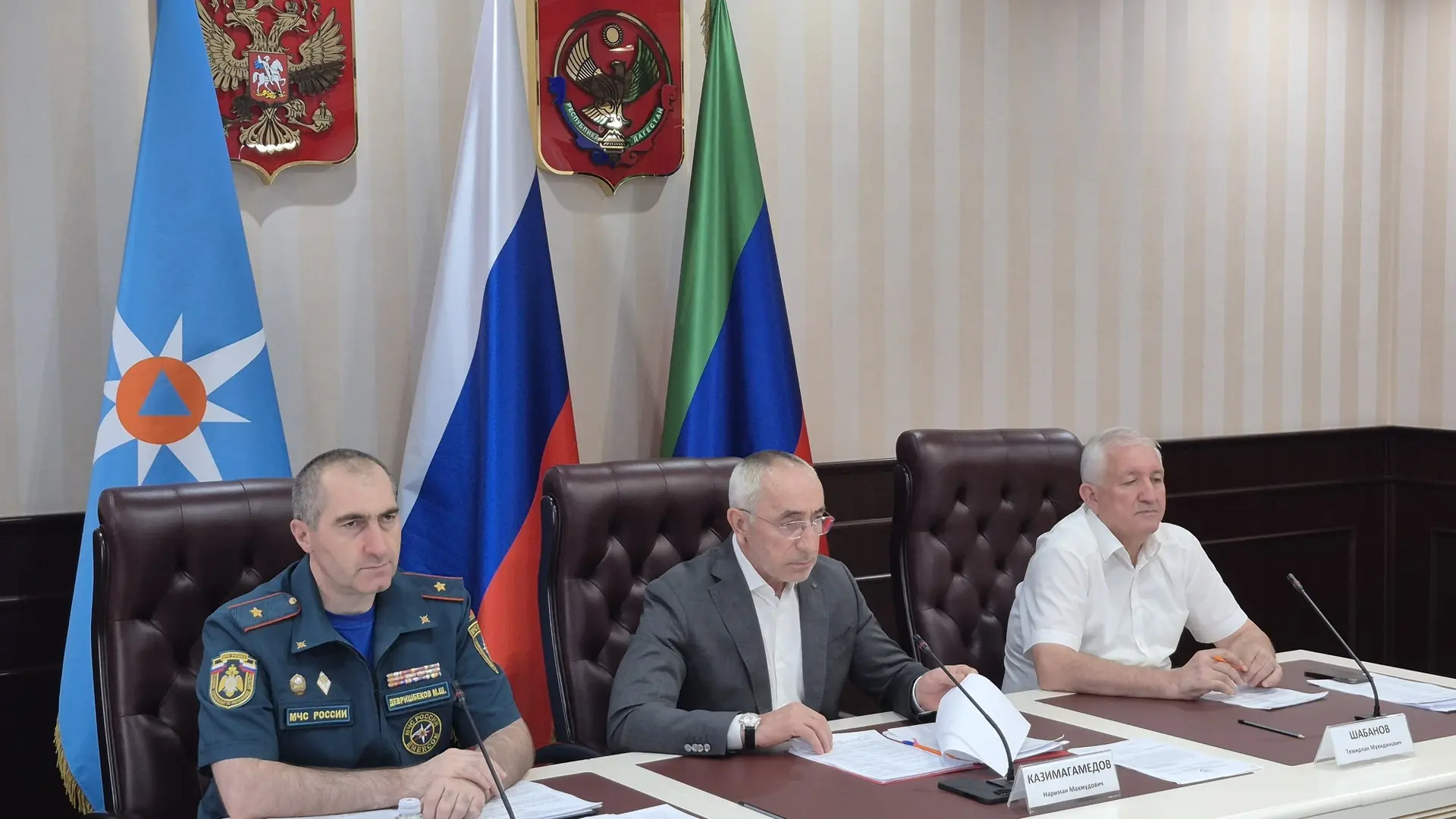 ⚡️Врио министра природных ресурсов и экологии РД Ратмир Расулов принял участие в еженед...