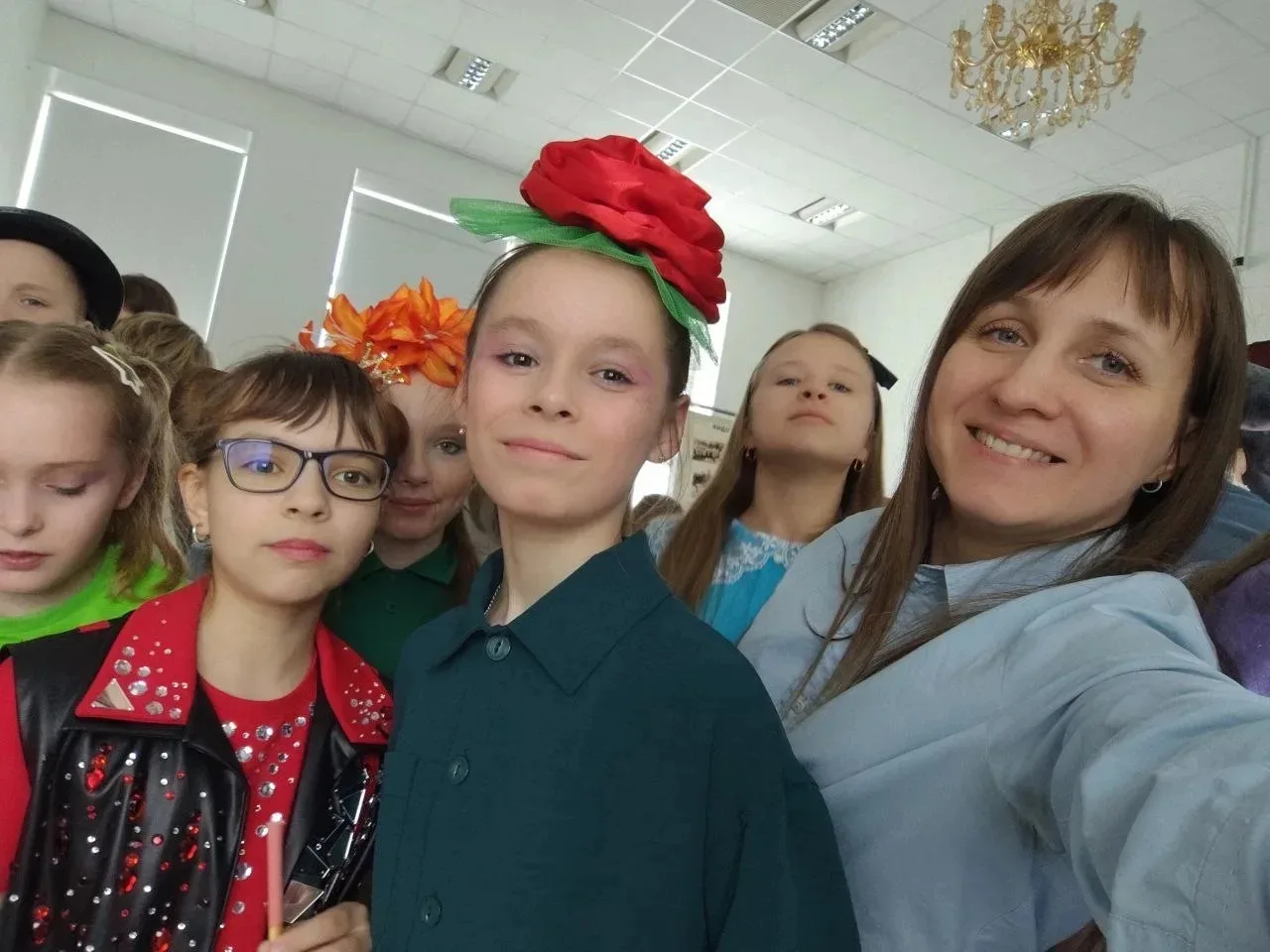 Команда учащихся 4х и 6х классов под руководством Машиной Любовь Алексеевны и Трушиной Екатерины Але