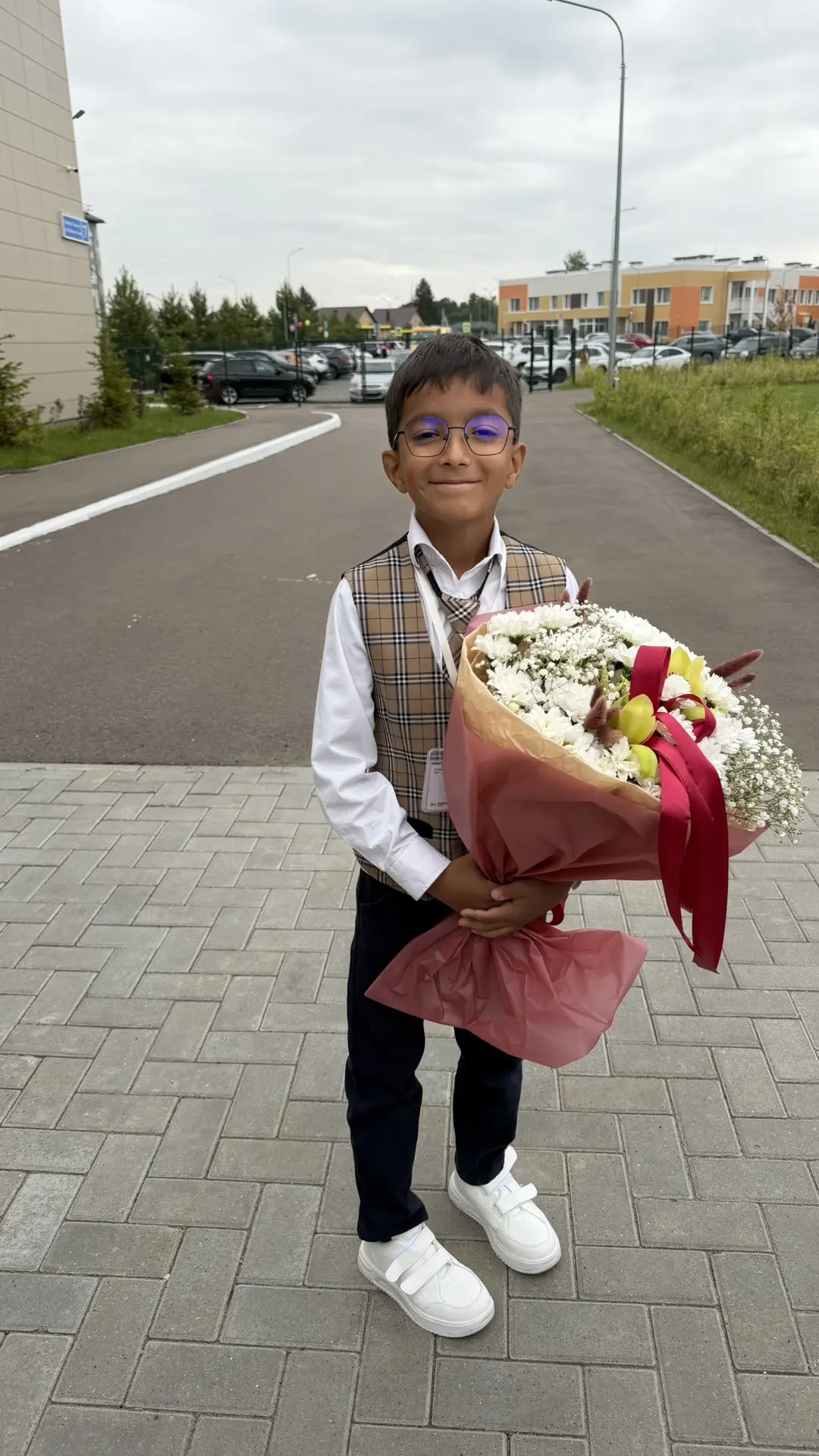 В этом году учителя просто задарили цветами 💐😁