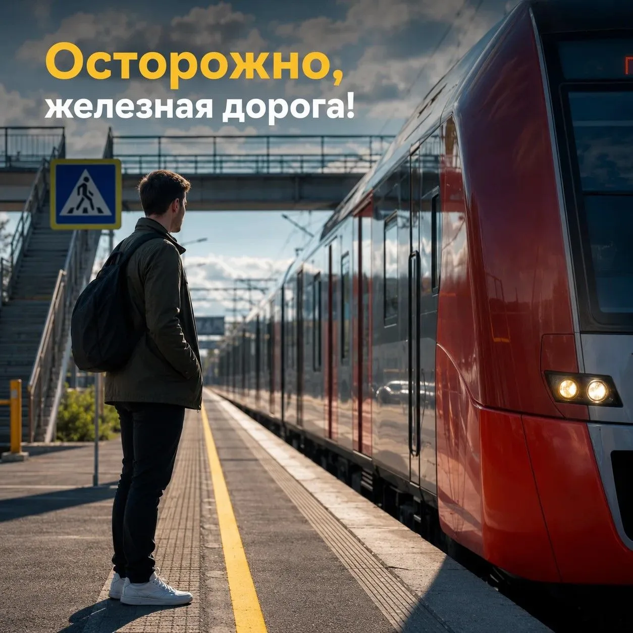 Осторожно, железная дорога! 🛤