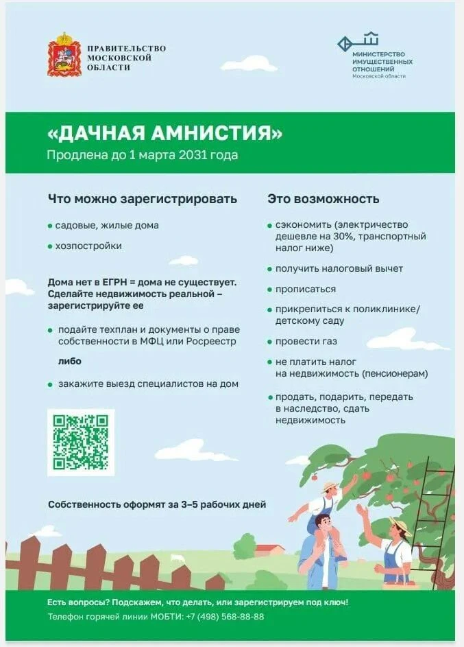 Что такое дачная амнистия? 
 Дачная амнистия действует с 1 сентября 2006 года и представляет собой с
