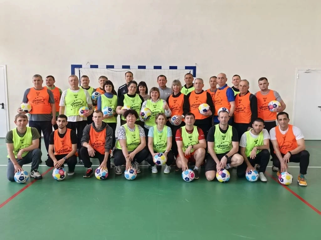 ⚽1 апреля в афипском лицее состоялся краевой семинар в рамках проекта "Футбол в школе".   Проект нап
