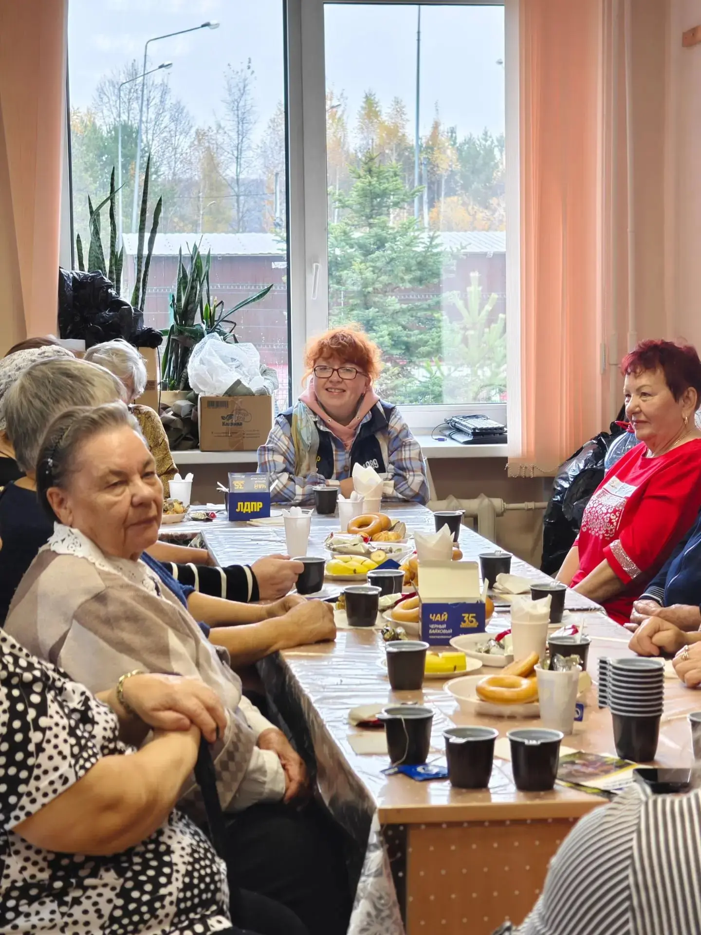 Активисты ЛДПР навестили старшее поколение