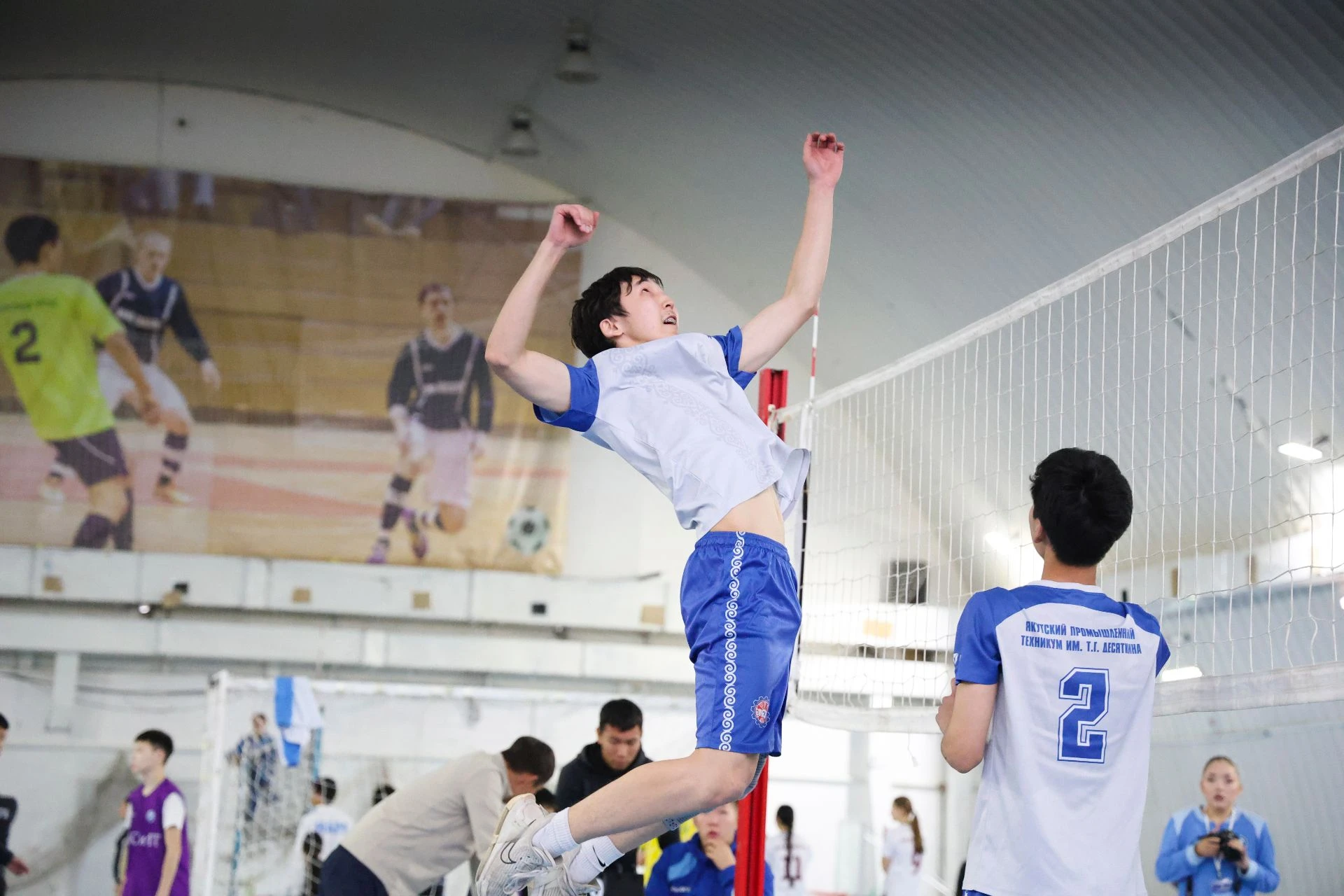 🤾🏐Вчера во время спартакиады студенческих спортклубов были и красивые розыгрыши и бор...