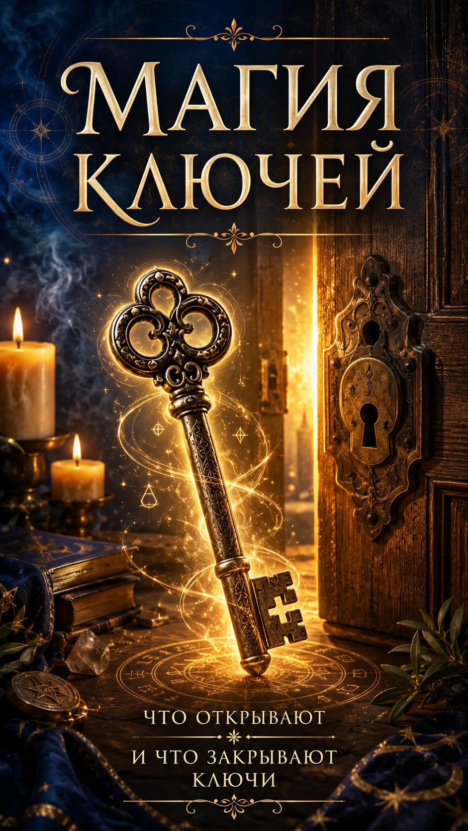 🔑 МАГИЯ КЛЮЧЕЙ: ПОЧЕМУ КЛЮЧ В МАГИИ — ЭТО НЕ ПРОСТО КУСОК МЕТАЛЛА