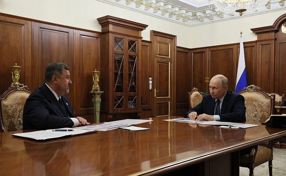 🇷🇺Сегодня состоялось важное для Дагестана событие - Президент нашей страны Владимир В...