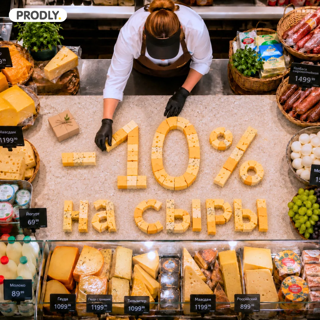 🧀 Смотрите. что мы еще нашли! Еще скидки на сыры! А, как известно, скидок и сыров мног...
