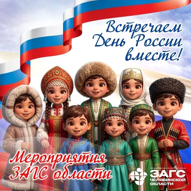 День России: ЗАГСы Челябинской области готовят особые мероприятия

🇷🇺 В честь Дня России и в рамка