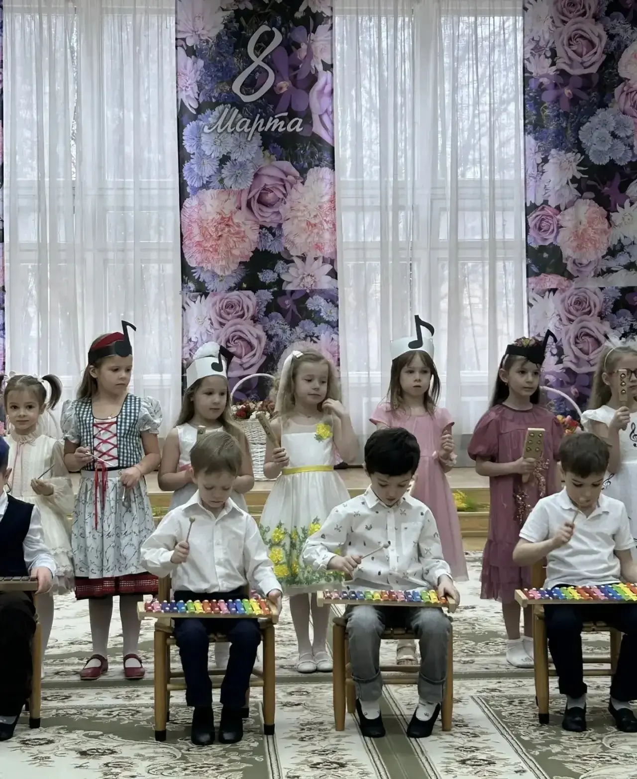 Весенний утренник в честь 8 Марта🌷  В нашем детском саду прошли утренники, посвященные Международном