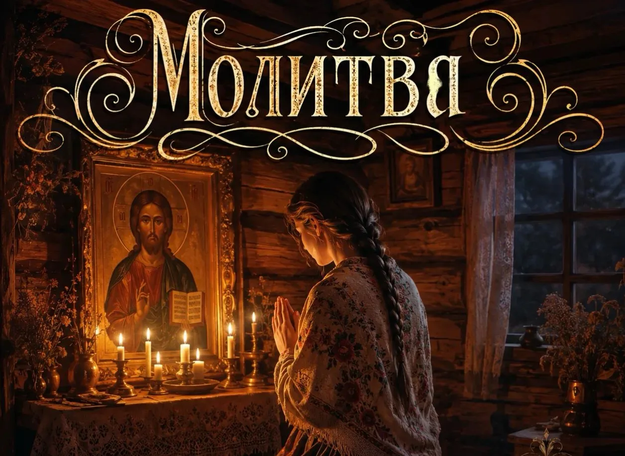о защите от зла и любого негативного влияния (читается перед сном):