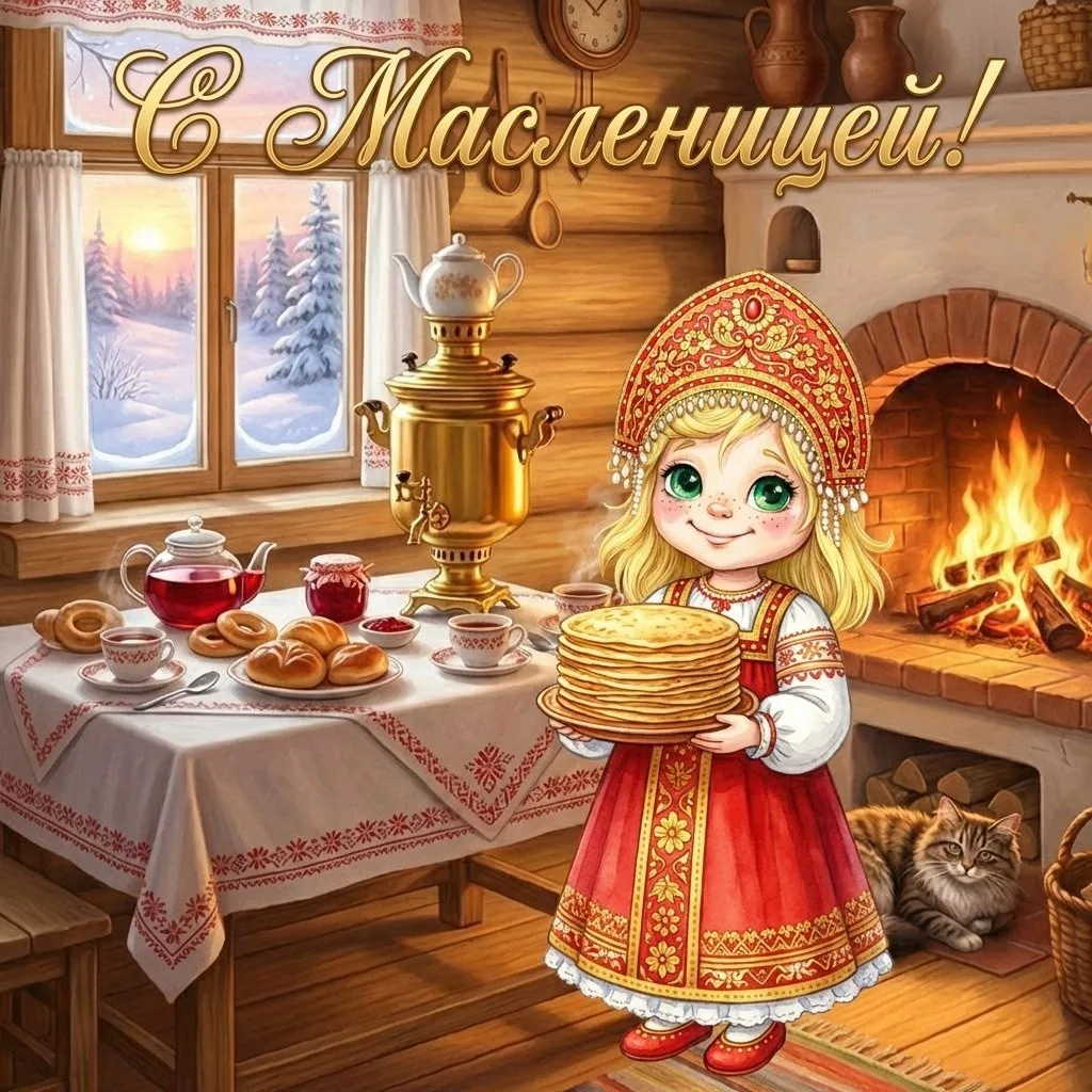Поздравляем с Масленицей! 🥞 Желаем, чтобы в вашем доме всегда пахло свежими блинами, ч...
