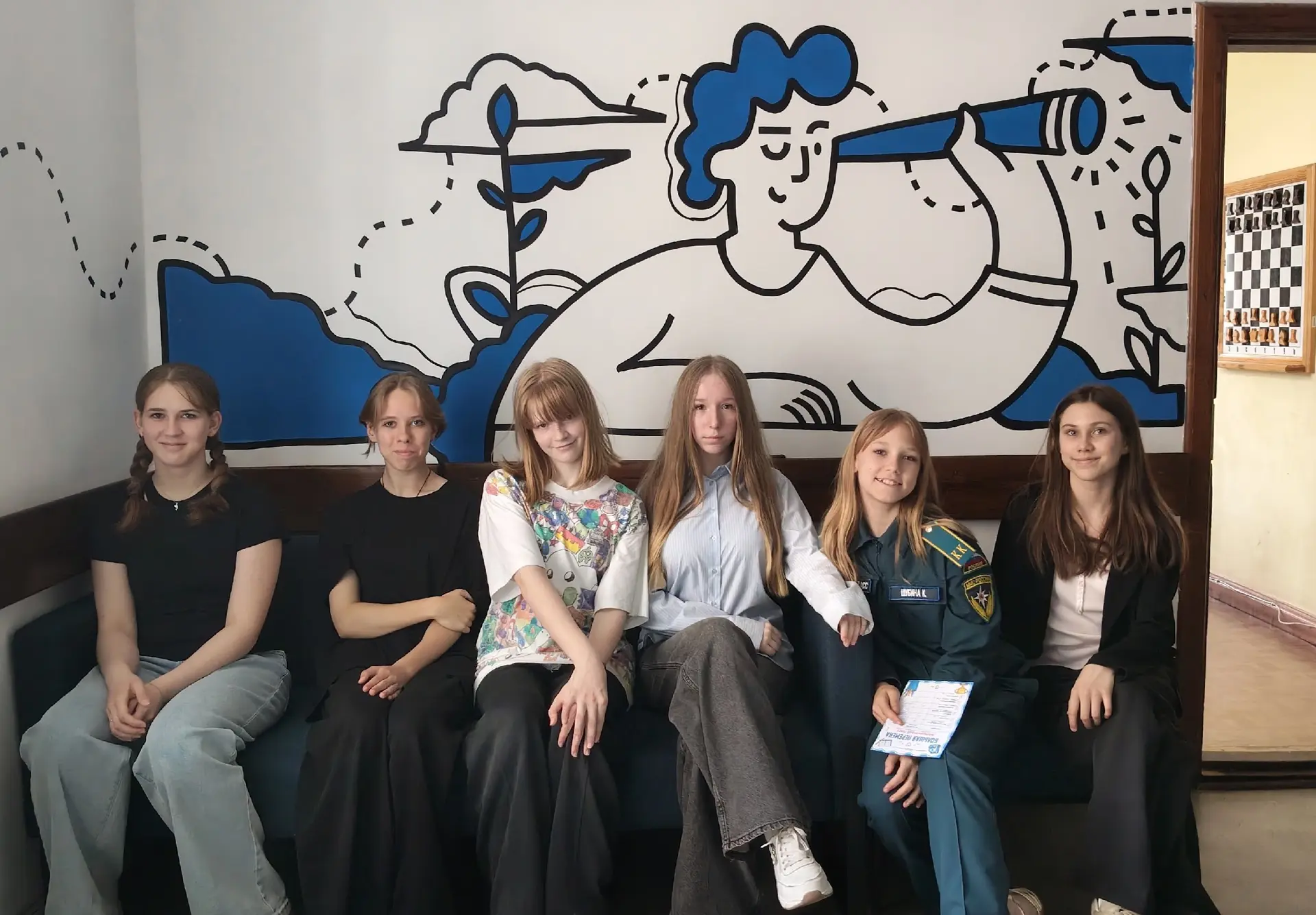 Классно закрыли учебный год! 🎉  Наша команда «Звёздочки» отметила окончание учебного года не за парт