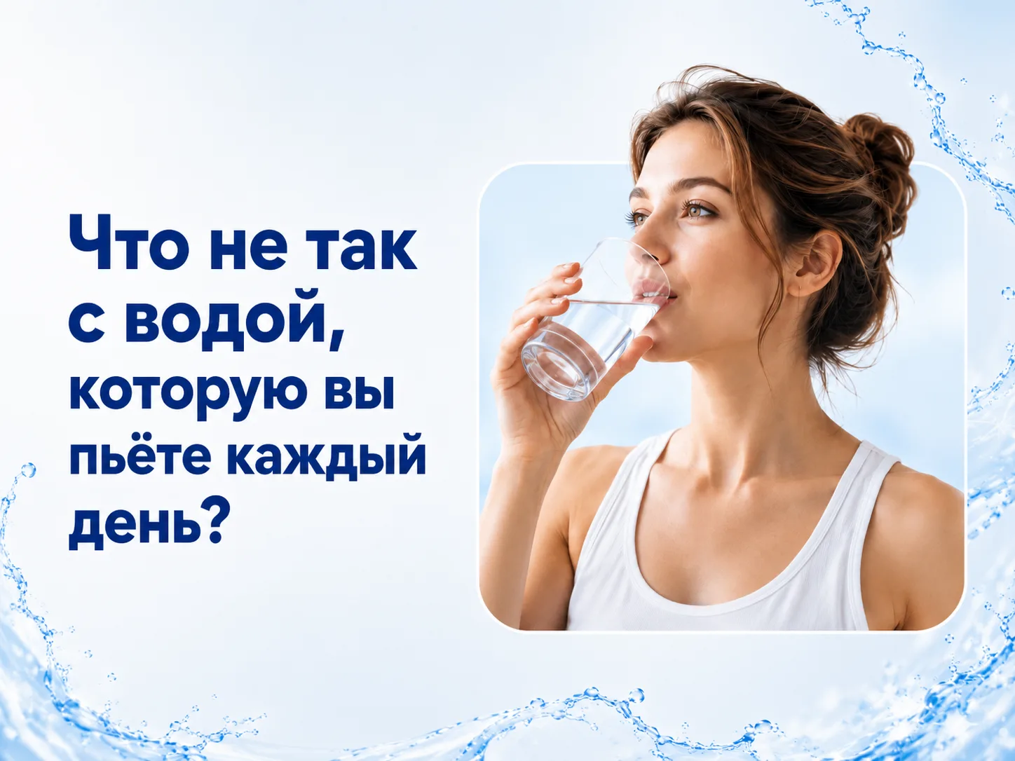 Вы можете выпивать свою «норму» воды, и всё равно оставаться в состоянии обезвоживания ❌

Звучит пар