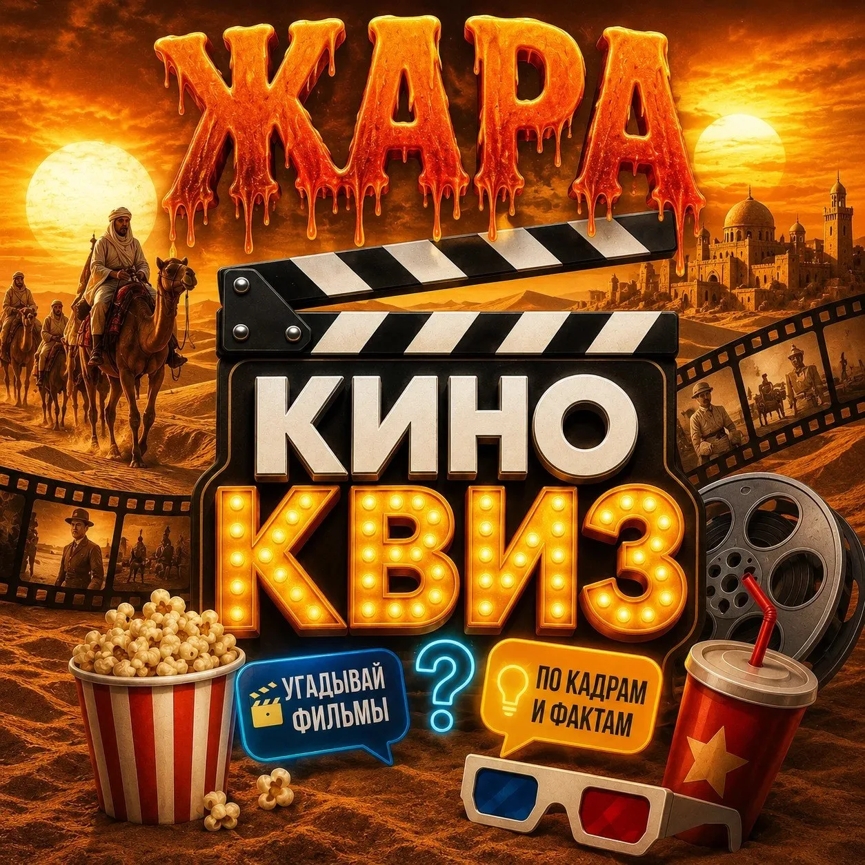 🎬 Добро пожаловать на Кино КВИЗ!
