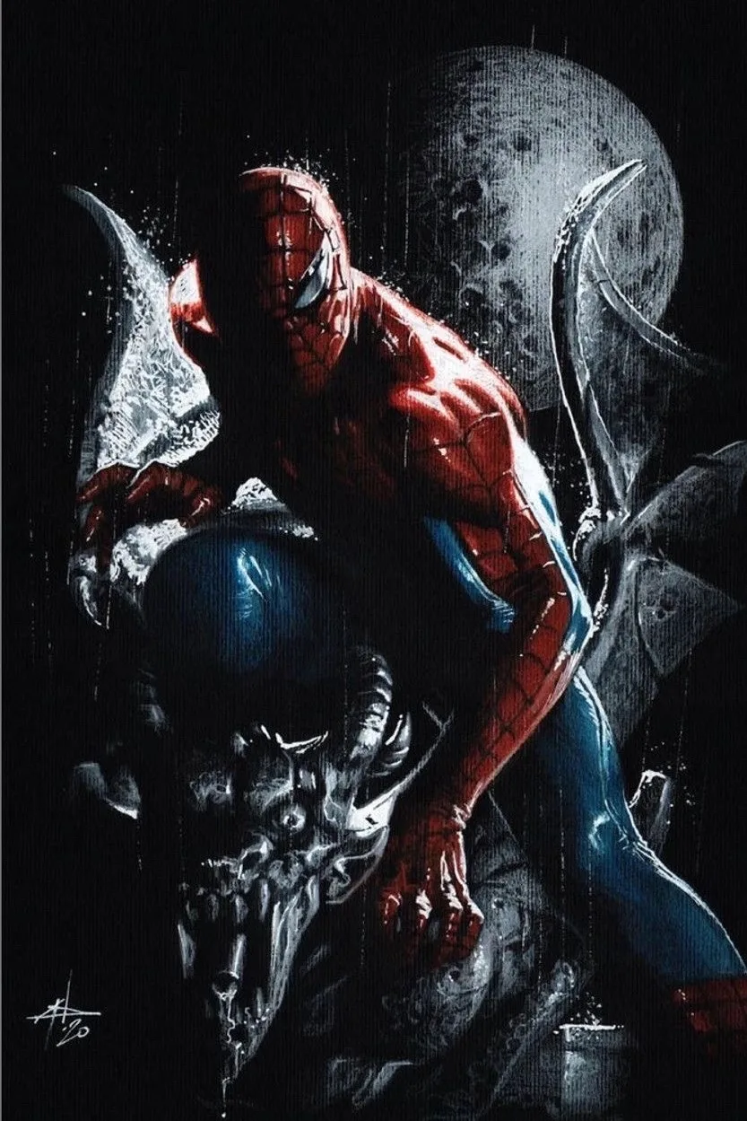 Мрачные Арты Человека-Паука 🕸️