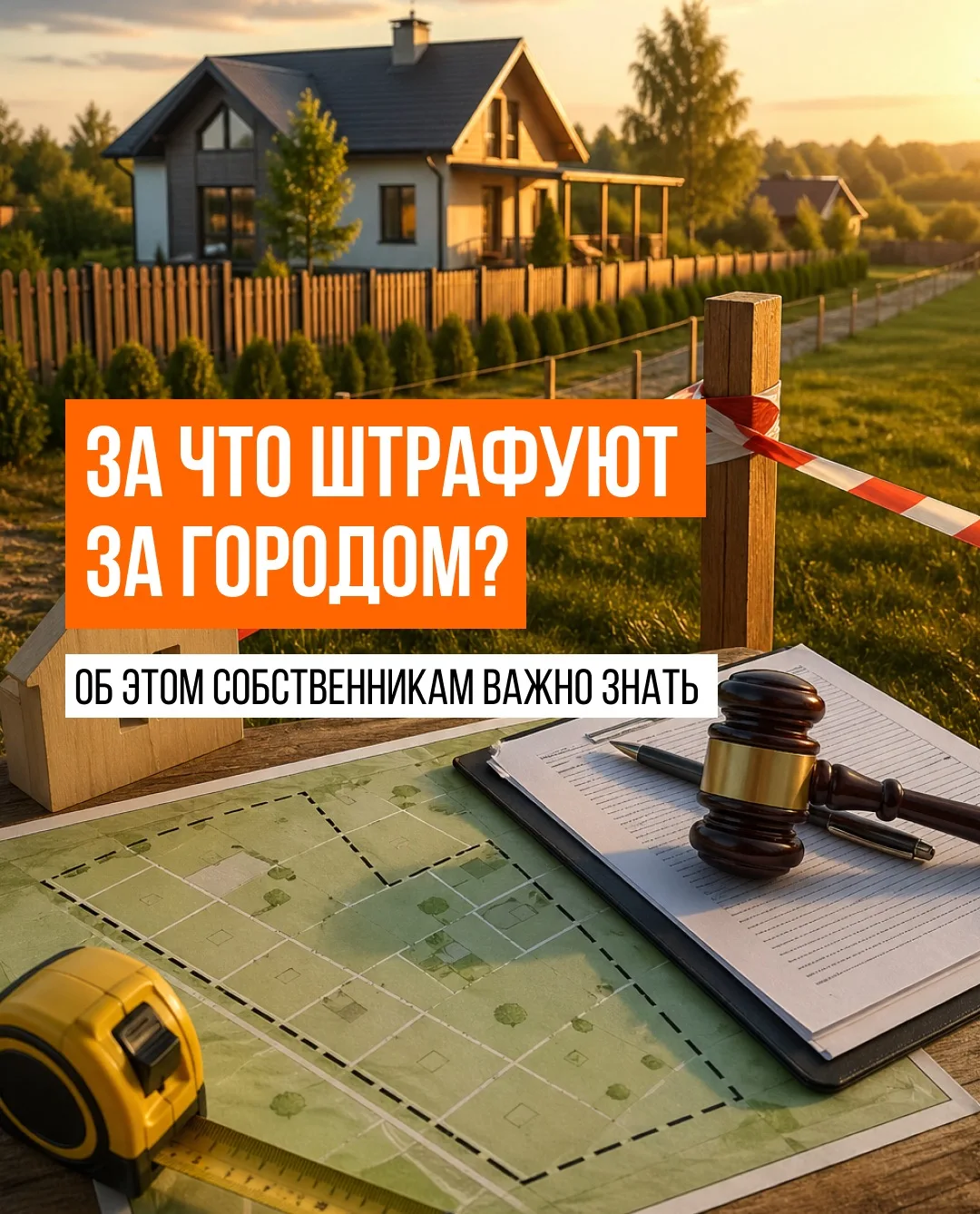 🤔 Многие уверены, что штрафы загородом — это только про мусор или высокую траву. Но на...