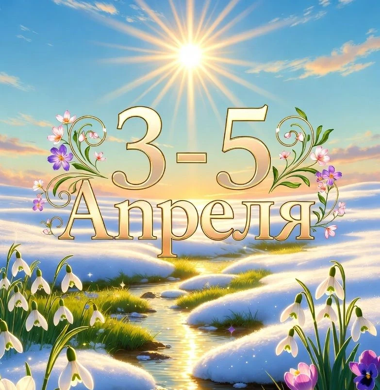 Привет, дорогие друзья! Давайте разберем даты 3 - 5 апреля Пятница 3 апреля  Луна большую часть дня 