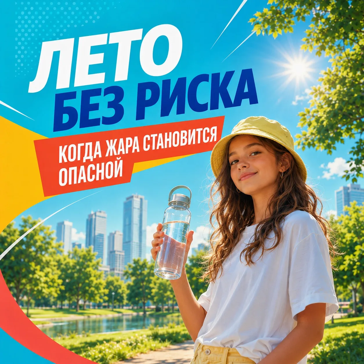 ☀️ ЛЕТО БЕЗ РИСКА: КОГДА ЖАРА СТАНОВИТСЯ ОПАСНОЙ

Летнее солнце радует, но длительное пребывание на 