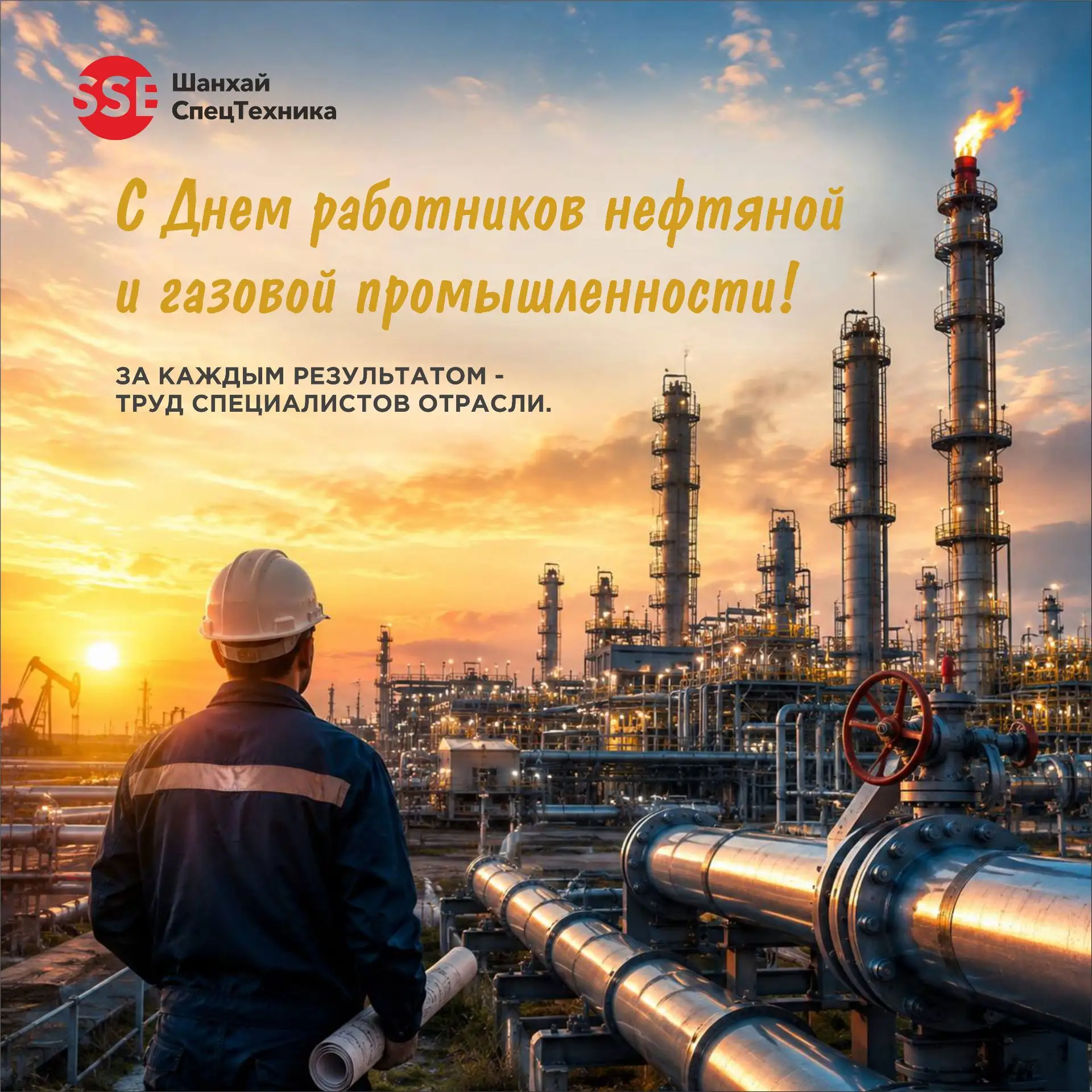 С Днём работников нефтяной и газовой промышленности!