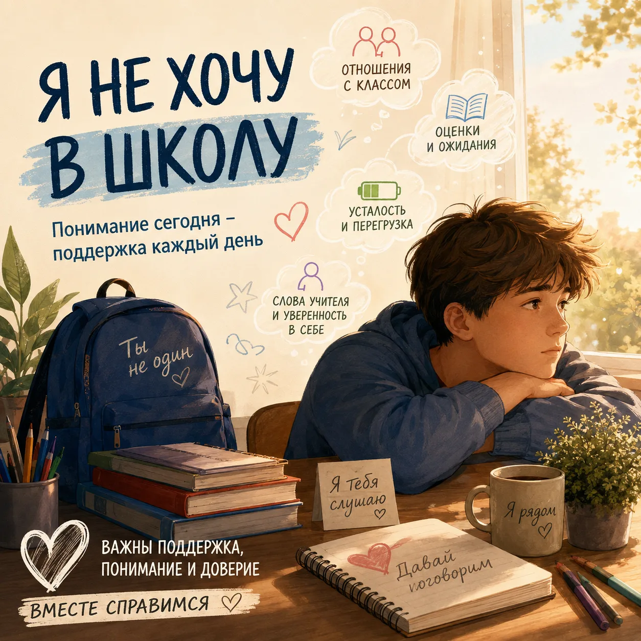 🎒 «Я не хочу в школу»